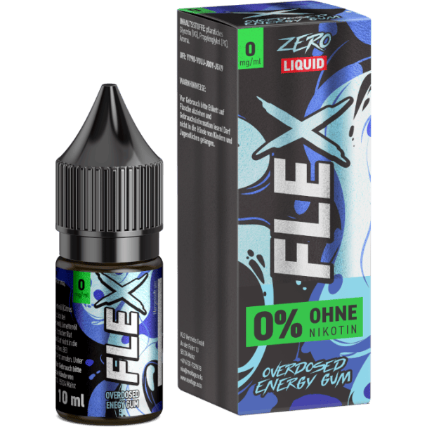 Revoltage - FLEX - Overdosed Energy Gum - Nikotinsalz Liquid 0 mg/ml