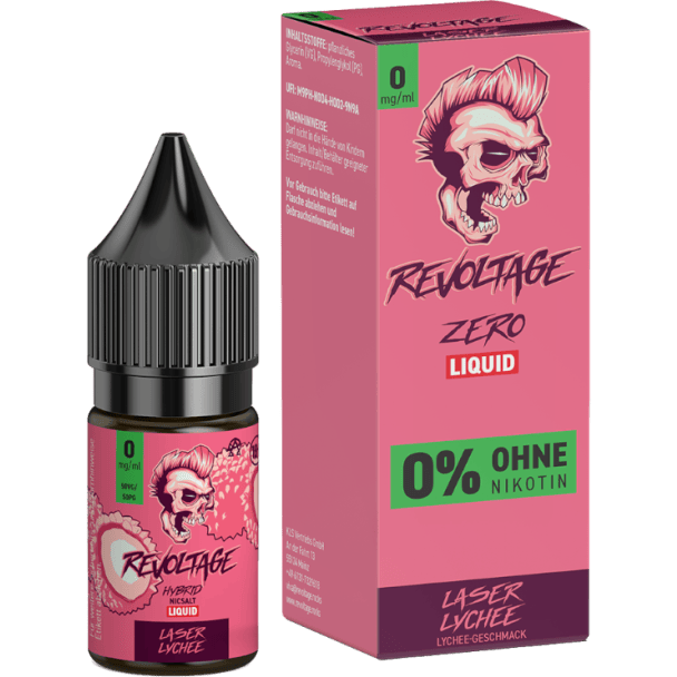 Revoltage - Laser Lychee - Hybrid Nikotinsalz Liquid 0 mg/ml