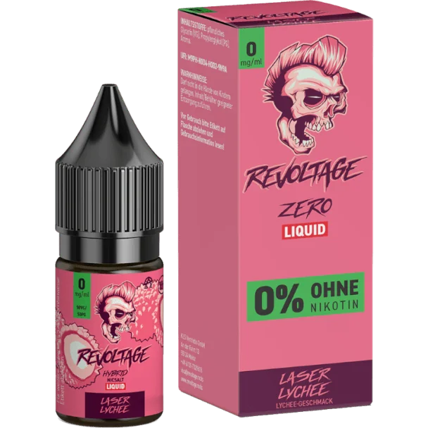 Revoltage - Laser Lychee - Hybrid Nikotinsalz Liquid 0 mg/ml