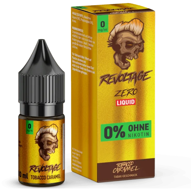 Revoltage - Tobacco Caramel - Hybrid Nikotinsalz Liquid 0 mg/ml