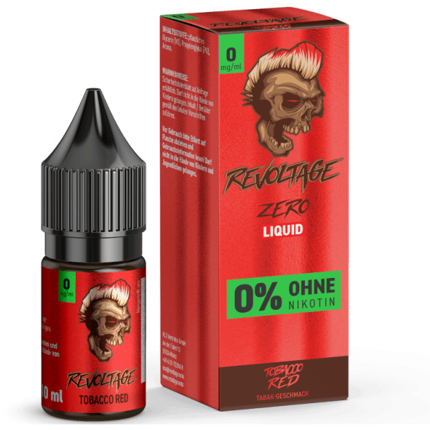 Revoltage - Tobacco Red - Hybrid Nikotinsalz Liquid 0 mg/ml