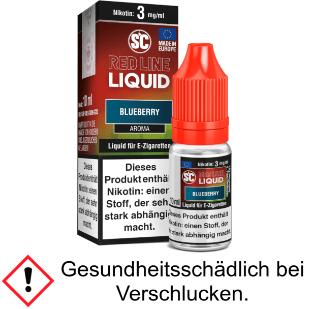 SC - Red Line Nikotin - Blueberry 3 mg/ml