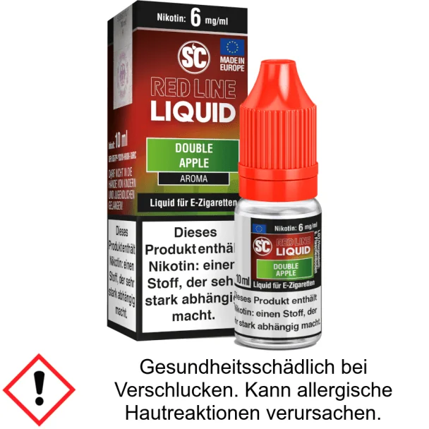 SC - Red Line Nikotin - Double Apple 6 mg/ml