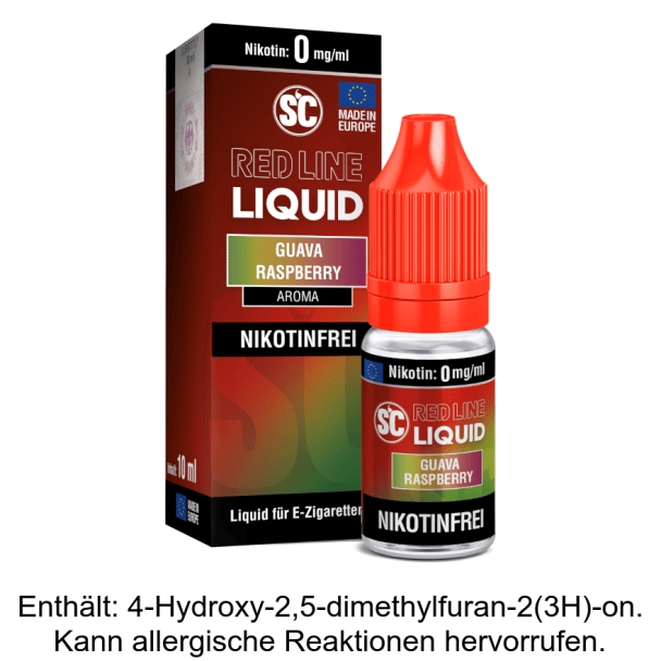 SC - Red Line Nikotin - Guava Raspberry 0 mg/ml