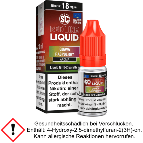 SC - Red Line Nikotin - Guava Raspberry 18 mg/ml