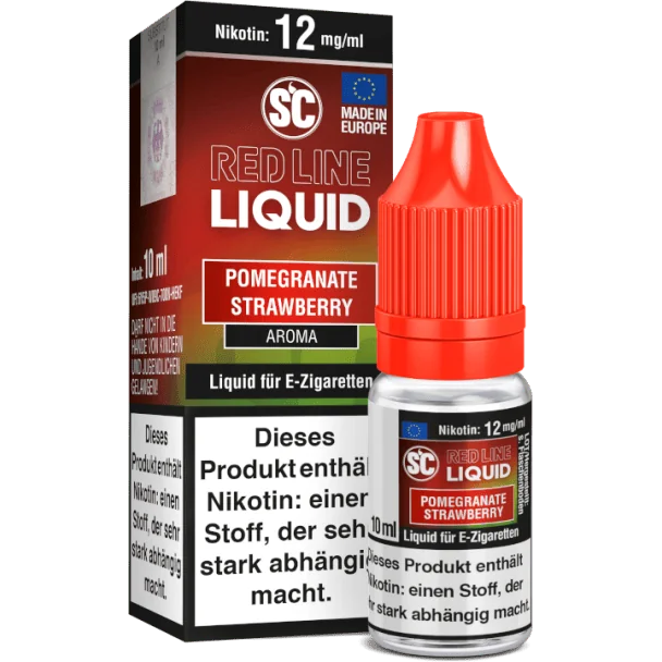 SC - Red Line Nikotin - Pomegranate Strawberry
