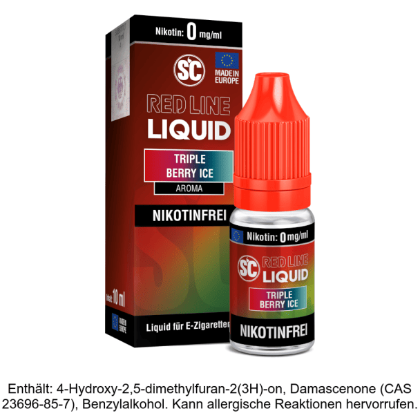 SC - Red Line Nikotin - Triple Berry Ice 0 mg/ml