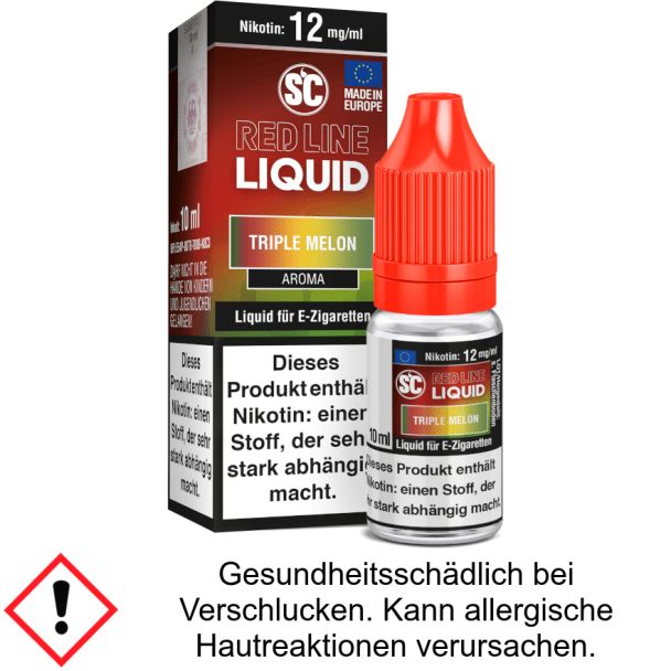 SC - Red Line Nikotin - Triple Melon 12 mg/ml