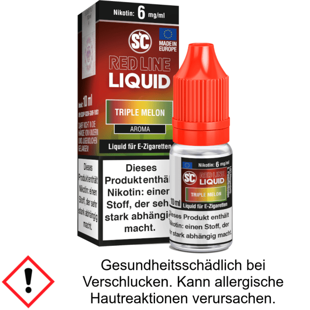 SC - Red Line Nikotin - Triple Melon 6 mg/ml