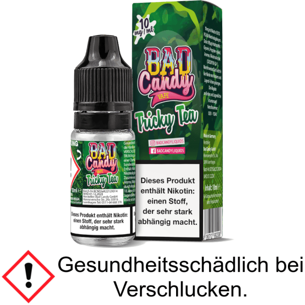 Tricky Tea Bad Candy Liquids 10 mg/ml Nikotinsalz Liquid