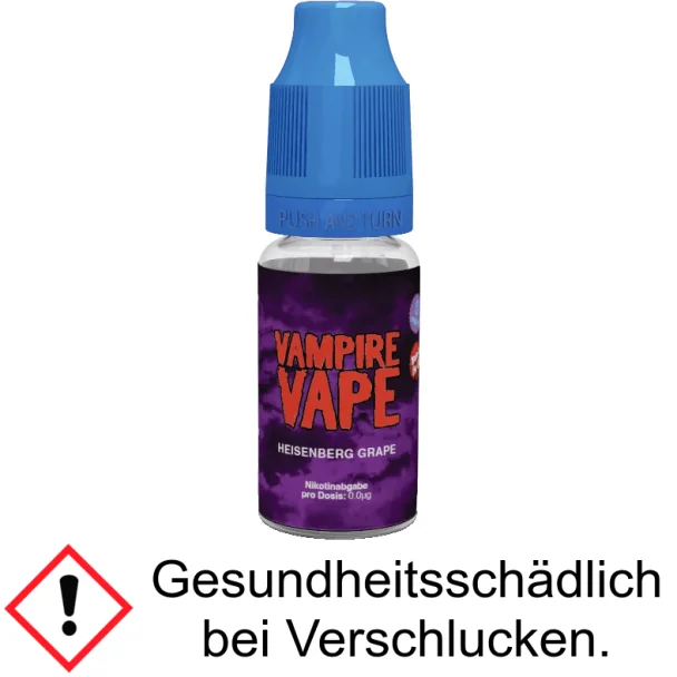 Vampire Vape - Heisenberg Grape E-Zigaretten Liquid 6 mg/ml