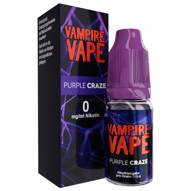 Vampire Vape - Purple Craze E-Zigaretten Liquid 0 mg/ml