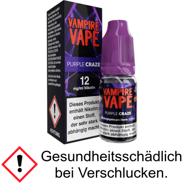 Vampire Vape - Purple Craze E-Zigaretten Liquid 12 mg/ml