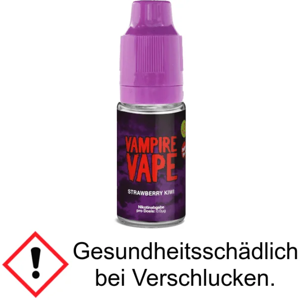 Vampire Vape - Strawberry Kiwi E-Zigaretten Liquid 6 mg/ml