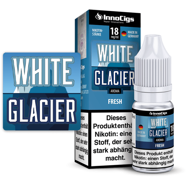 White Glacier Fresh E-Liquid 10 ml 0 mg/ml Nikotinfrei - SC Liquids