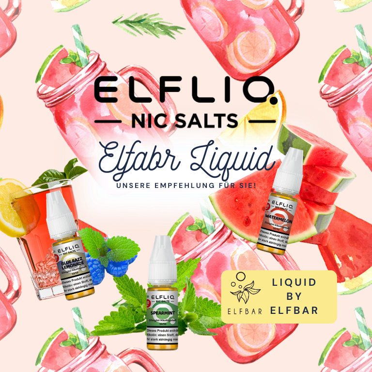 Elfliq Nic Salt Liquid by ELFBAR